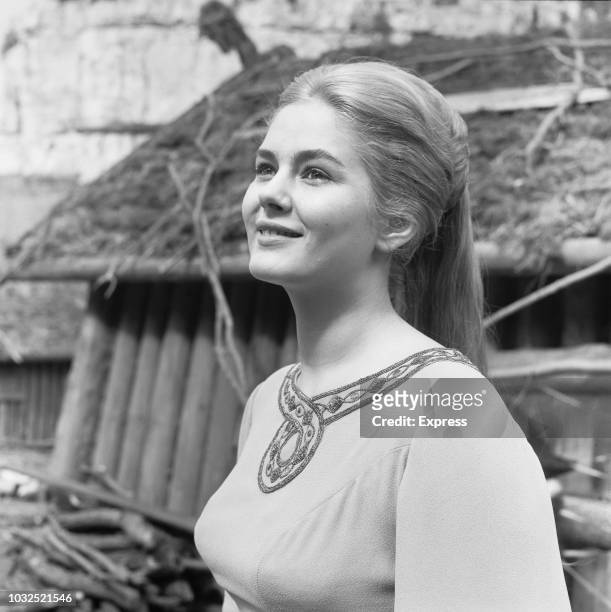Serbian-Italian film actress Beba Loncar, UK, 5th June 1963.