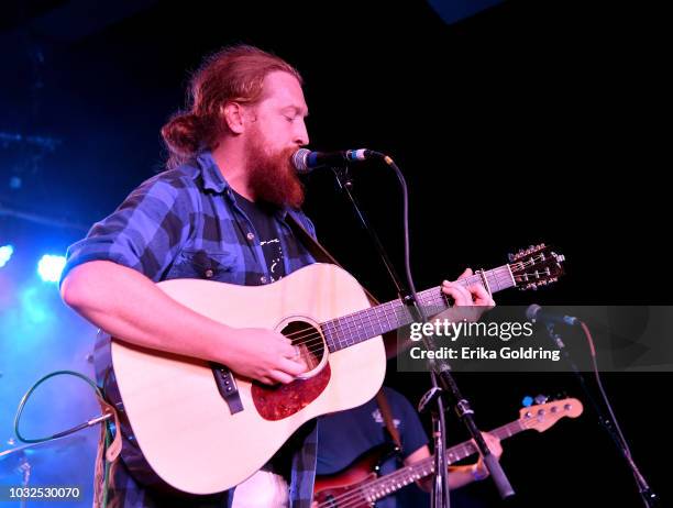 Tyler Childers performs onstage during the 19th Annual Americana Music Festival & Conference at Mercy Lounge on September 12, 2018 in Nashville,...