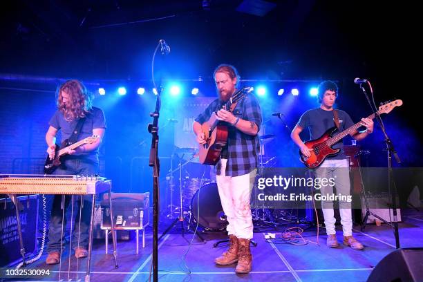 Tyler Childers performs onstage during the 19th Annual Americana Music Festival & Conference at Mercy Lounge on September 12, 2018 in Nashville,...