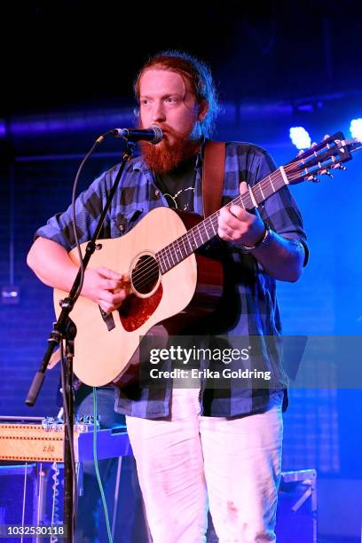 Tyler Childers performs onstage during the 19th Annual Americana Music Festival & Conference at Mercy Lounge on September 12, 2018 in Nashville,...