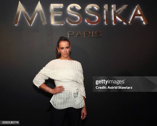 Pauline Ducruet attends the MESSIKA Party, NYC Fashion Week Spring/Summer 2019 Launch Of The Messika By Gigi Hadid New Collection at Milk Studios on...