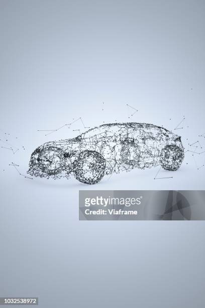 car network inverted - hoch - city sensors stock pictures, royalty-free photos & images