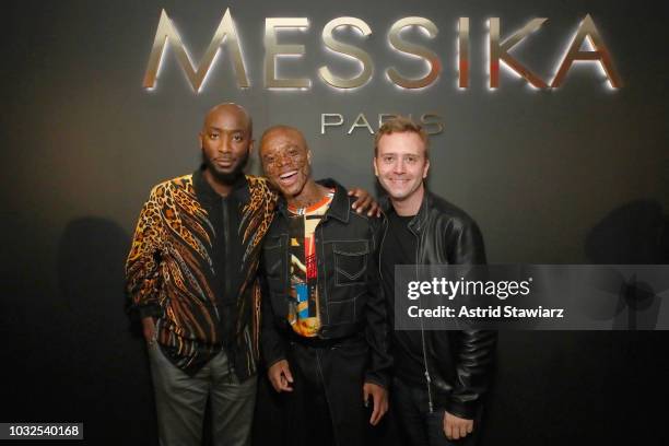 Ralph Souffrant attends the MESSIKA Party, NYC Fashion Week Spring/Summer 2019 Launch Of The Messika By Gigi Hadid New Collection at Milk Studios on...