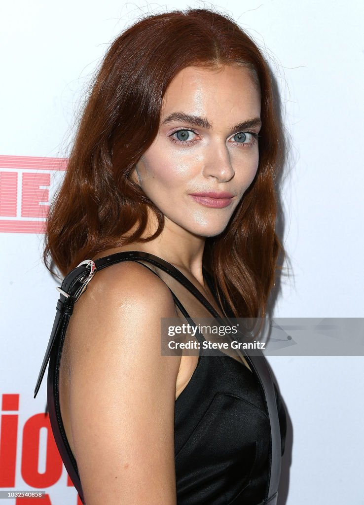 Madeline Brewer arrives at the Premiere Of Neon And Refinery29's