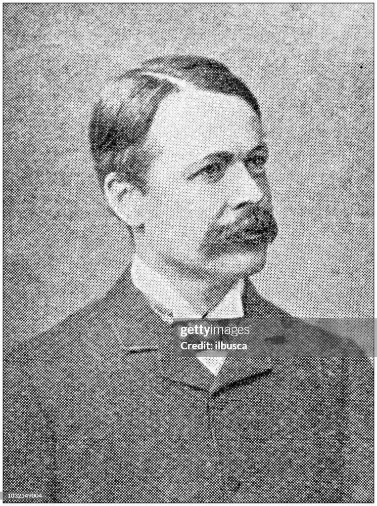 Antique photograph: Prof Stuart