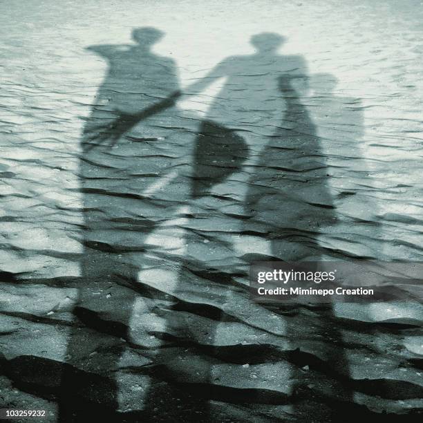 shadows on sand - cap dagde stock pictures, royalty-free photos & images