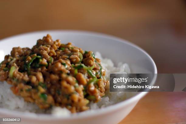 natto - natto stock pictures, royalty-free photos & images