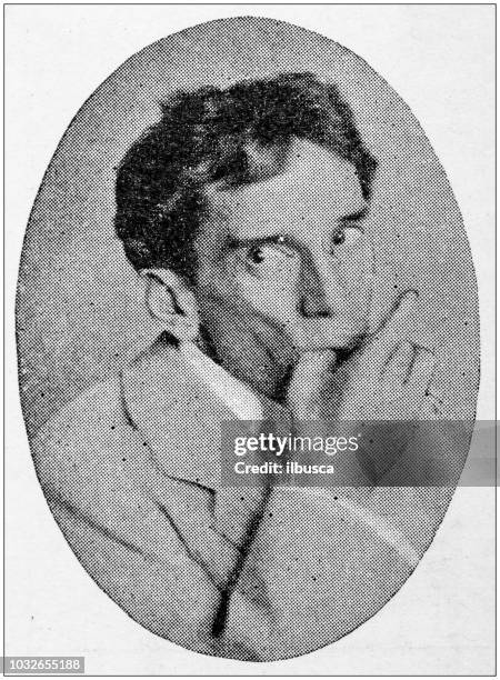 antique photograph: professional whistler - whistler stock illustrations