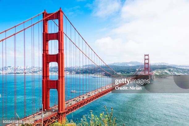 golden gate bridge - golden gate foto e immagini stock
