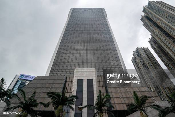 The Sun Hung Kai Centre building, which houses the Sun Hung Kai Properties Ltd. Headquarters, stands in Hong Kong, China, on Thursday, Sept. 13,...