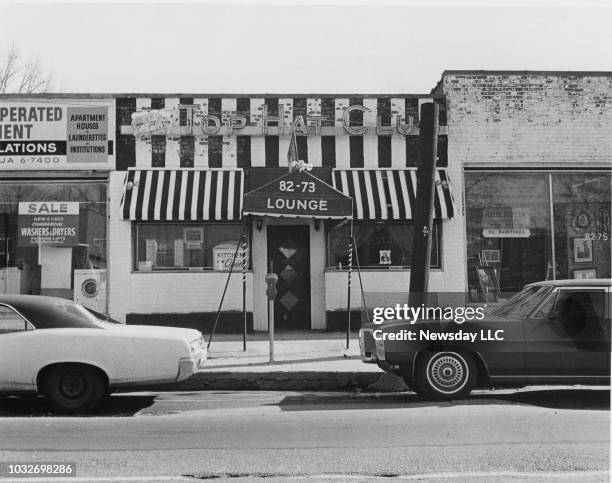 Cousin Tony's Top Hat Bar, at 82-73 Parsons Blvd. In Flushing, Queens, was a meeting place for the underground mob Cosa Nostra on February 22, 1972.