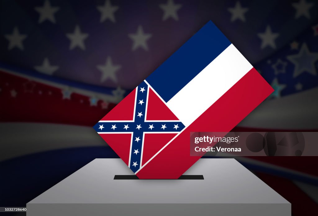 Ballot Box - Election - MISSISSIPPI, USA