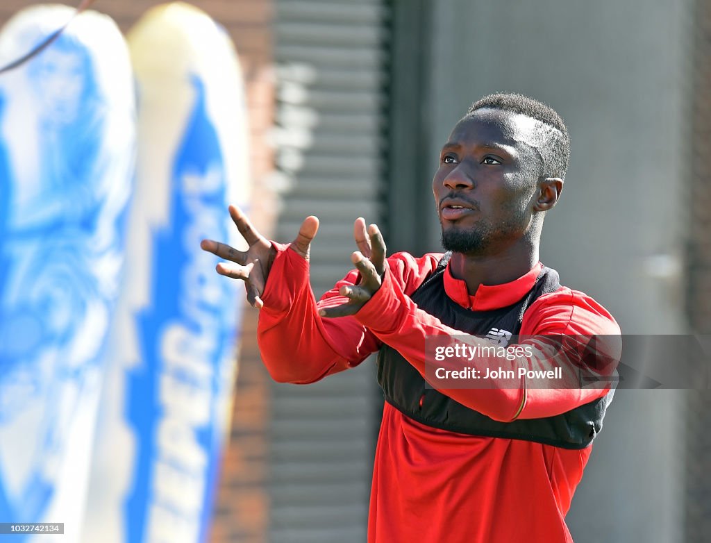 Liverpool FC Training Session