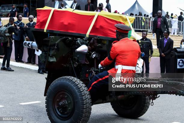 The body of Kofi Annan, a Ghanaian diplomat and former Secretary General of United Nations who died on August 18 at the age of 80 after a short...