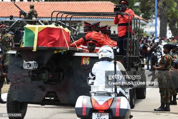 The body of Kofi Annan, a Ghanaian diplomat and former Secretary General of United Nations who died on August 18 at the age of 80 after a short...