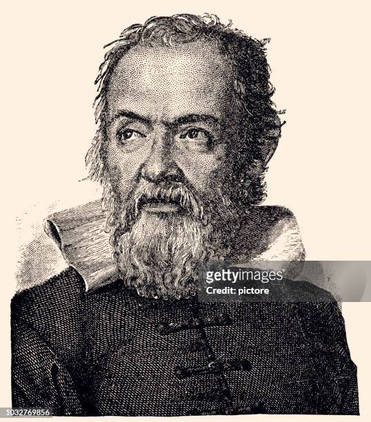 伽利略-伽利略 (1564-1642) - beard 幅插畫檔、美工圖案、卡通及圖標