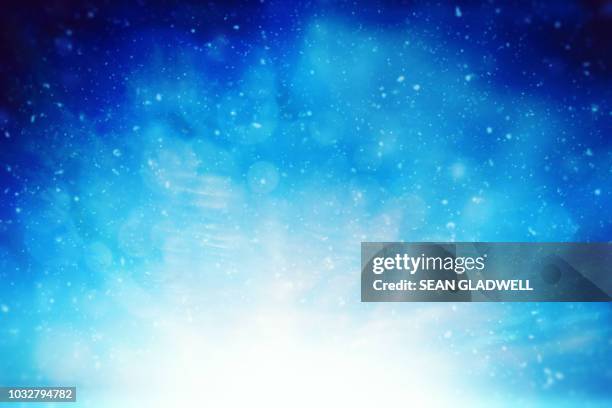 blue christmas sky background - christmas celebrations 2014 photos et images de collection