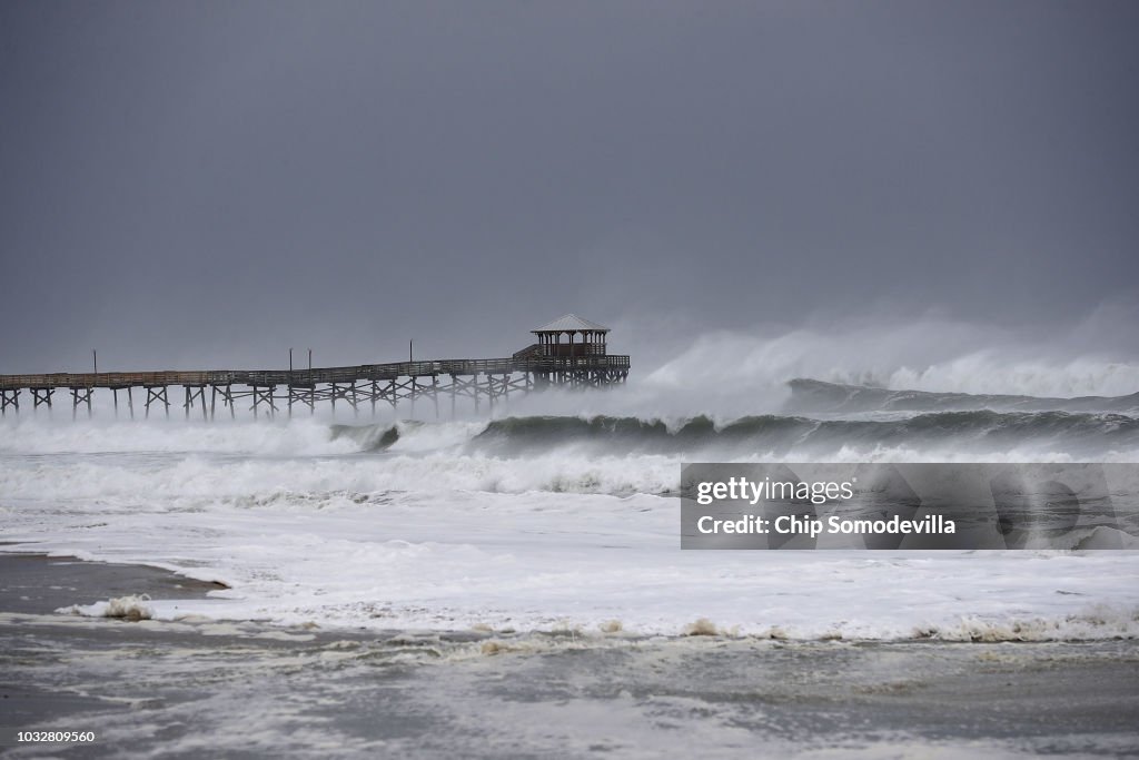 Carolinas Prepare As Florence Approaches As A Major Hurricane