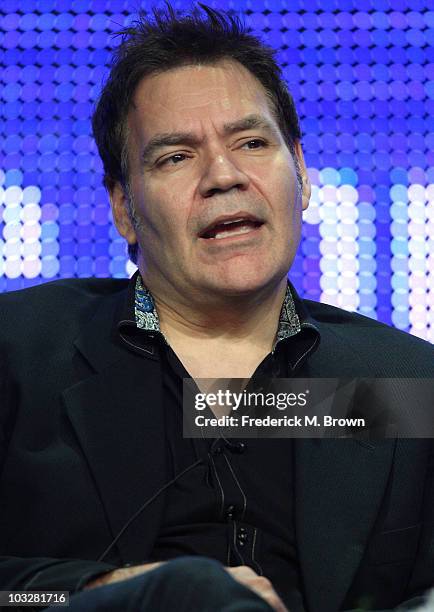 Executive producer and senior VP programming Fuse Sal LoCurto speaks during "A Different Spin with Mark Hoppus" panel during the Fuse portion the...