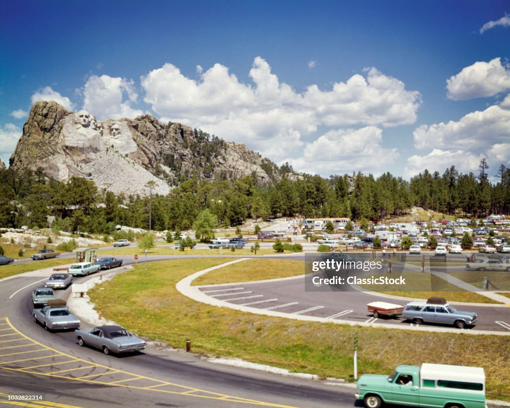 1960s MOUNT RUSHMORE...