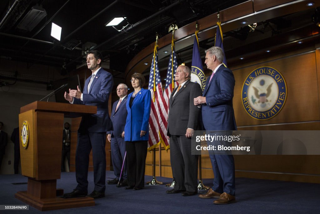 House Speaker Ryan Holds News Conference After Weekly Meeting