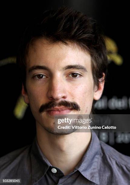 Actor Omar Ben Sellem attends "Homme Au Bain" photocall during the 63rd Locarno Film Festival on August 7, 2010 in Locarno, Switzerland.