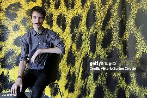 Actor Omar Ben Sellem attends "Homme Au Bain" photocall during the 63rd Locarno Film Festival on August 7, 2010 in Locarno, Switzerland.