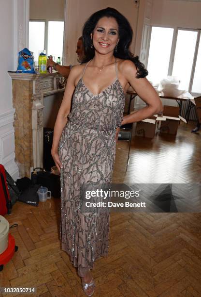 Wilnelia Merced, Lady Forsyth-Johnson, attends attends the JDW Midster Live AW18 Catwalk Show and party presented by JD Williams during London...