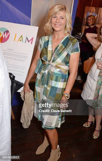 Glynis Barber attends the JDW Midster Live AW18 Catwalk Show and party presented by JD Williams during London Fashion Week September 2018 at One...