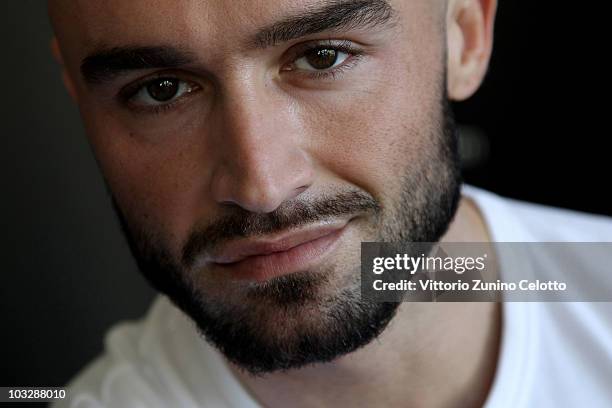 Actor Francois Sagat attends "Homme Au Bain" photocall during the 63rd Locarno Film Festival on August 7, 2010 in Locarno, Switzerland.