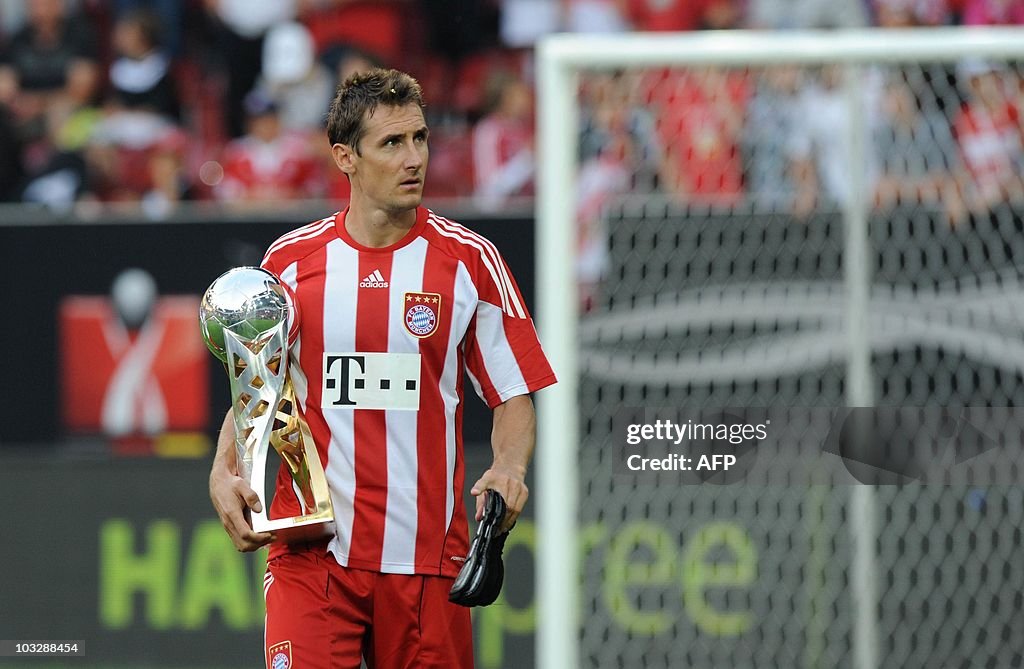 Bayern Munich's striker Miroslav Klose c