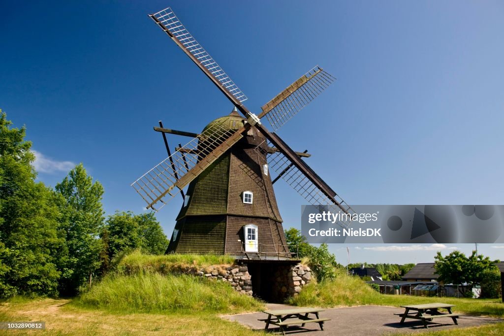 Old windmill, Melby, Denmark