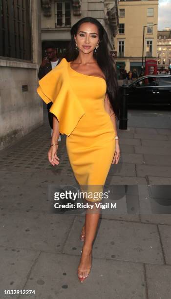 Natasha Grano seen attending Chi Chi London App - VIP launch party at Tape club on September 13, 2018 in London, England.