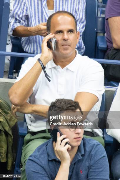 Marcus Lemonis at Day 12 of the US Open held at the USTA Tennis Center on September 7, 2018 in New York City.