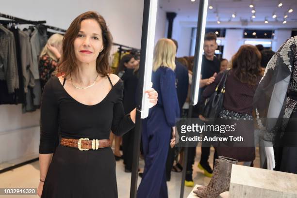 Mia Rothstein attends the celebration of the BCBGMAXAZRIA SoHo store opening with Kate Young, Bernd Kroeber and InStyle on September 13, 2018 in New...