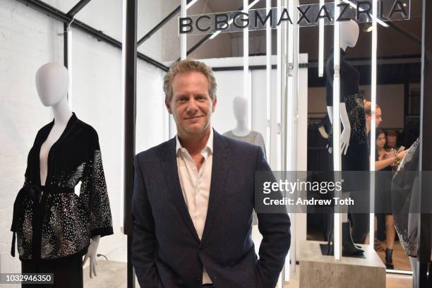 Marquee Brands President and COO Cory Baker attends the celebration of the BCBGMAXAZRIA SoHo store opening with Kate Young, Bernd Kroeber and InStyle...