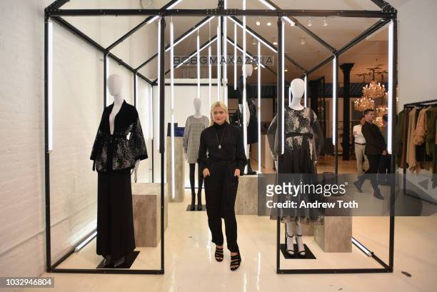 Stylist Kate Young attends the celebration of the BCBGMAXAZRIA SoHo store opening with Kate Young, Bernd Kroeber and InStyle on September 13, 2018 in...