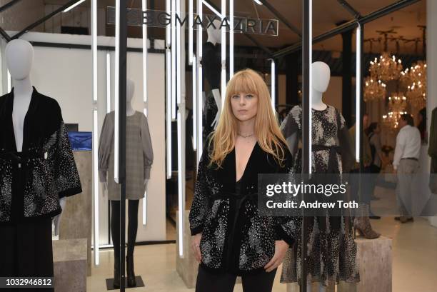 Alix Brown attends the celebration of the BCBGMAXAZRIA SoHo store opening with Kate Young, Bernd Kroeber and InStyle on September 13, 2018 in New...