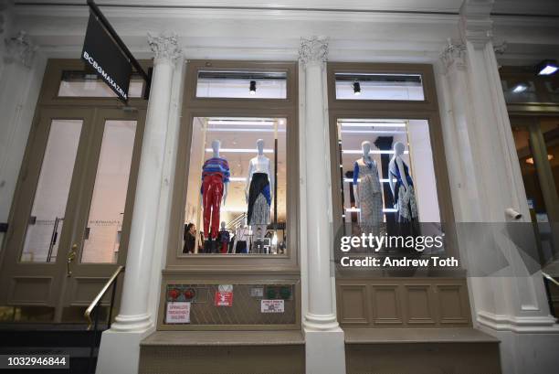 View of the BCBGMAXAZRIA SoHo store opening with Kate Young, Bernd Kroeber and InStyle on September 13, 2018 in New York City.