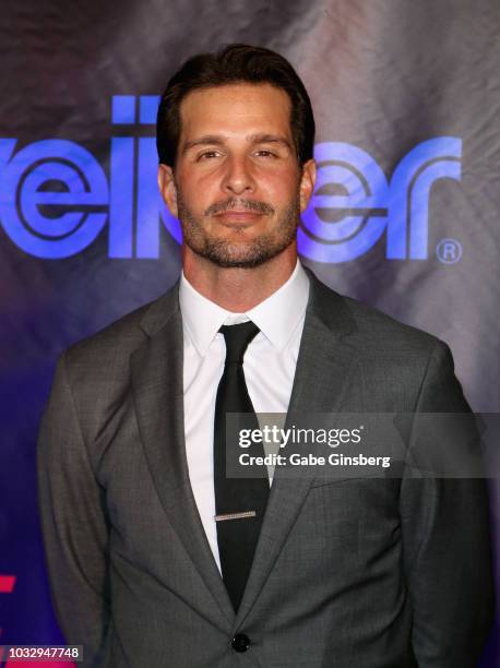 Actor Jay Jablonski attends Freestyle Releasing's world premiere of "Bigger" at the Orleans Arena on September 13, 2018 in Las Vegas, Nevada.