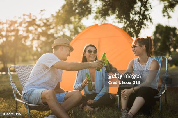 cheers! - festival camping stock pictures, royalty-free photos & images