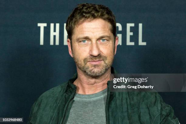 Actor Gerard Butler attends the Screening Of Netflix's "The Angel" at TCL Chinese 6 Theatres on September 13, 2018 in Hollywood, California.