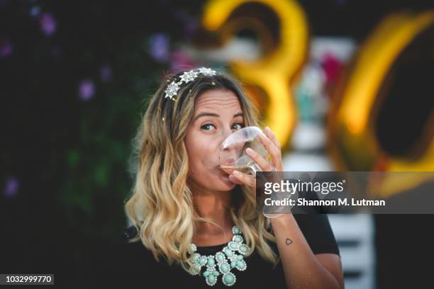 birthday celebration - 30th birthday stock pictures, royalty-free photos & images