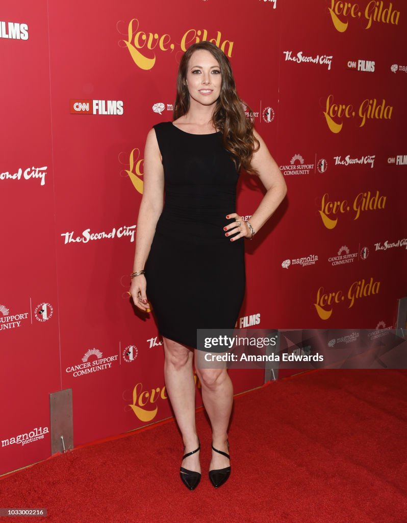 Magnolia Pictures' And CNN Films Los Angeles Premiere Of "Love, Gilda"