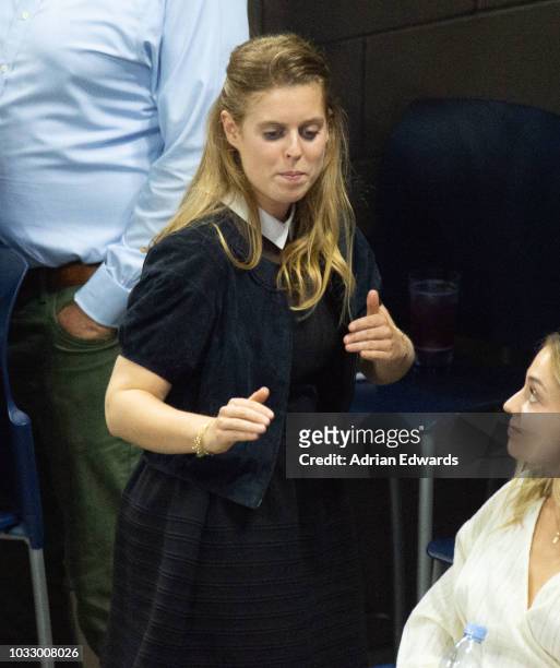 Princess Beatrice of York at Day 12 of the US Open held at the USTA Tennis Center on September 7, 2018 in New York City.