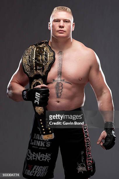 182 Brock Lesner Ufc Heavyweight Champion Photos and Premium High Res  Pictures - Getty Images
