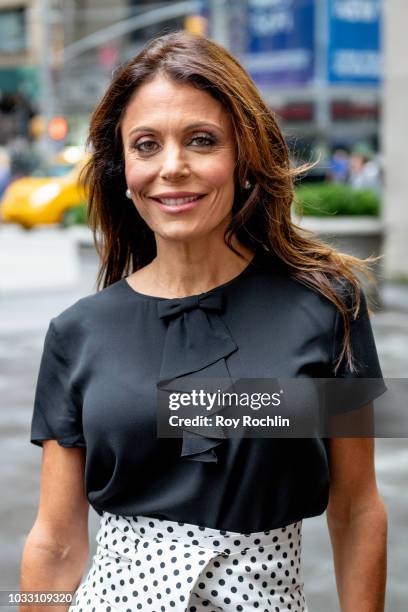 Bethenny Frankel visits Fox Business Network at Fox Business Network to discuss Hurricane Florence Studios on September 14, 2018 in New York City.