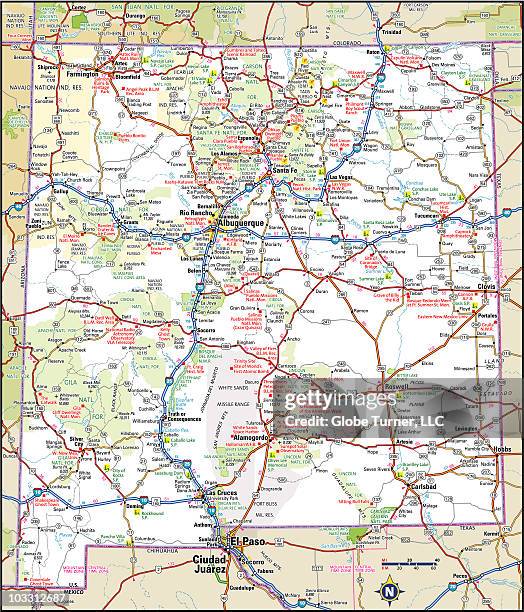 New Mexico Map Photos and Premium High Res Pictures - Getty Images
