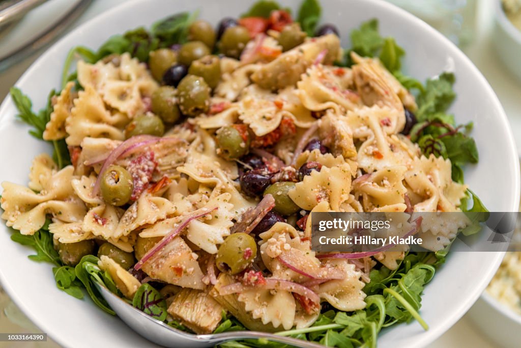 Bow tie pasta salad