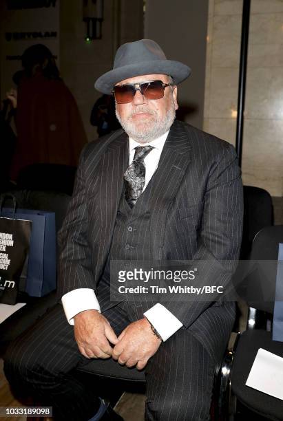 Ray Winstone attends the Pam Hogg Show during London Fashion Week September 2018 at Freemasons Hall on September 14, 2018 in London, England.